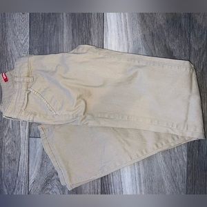 Khaki jeans size 0